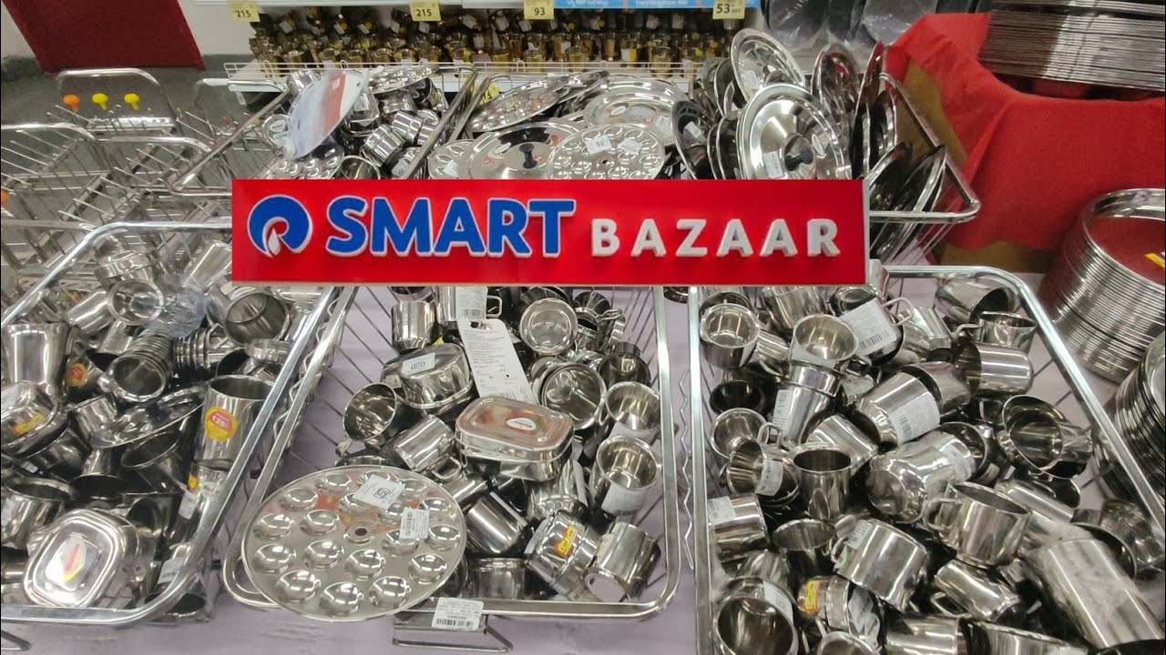 🔥Reliance Smart Bazaar Clearances Sale 80% off, buy 1 get 1 offers, new kitchenware & household item