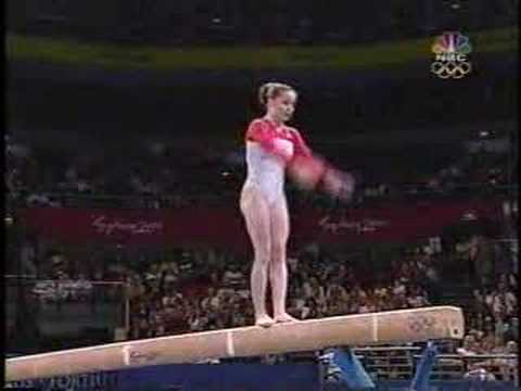 Elise Ray - 2000 Olympics AA - Balance Beam