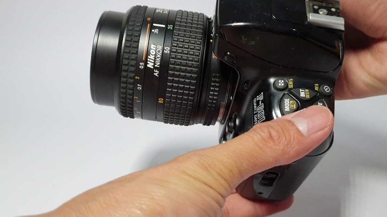 Nikon F Quartz Date Film SLR camera   YouTube
