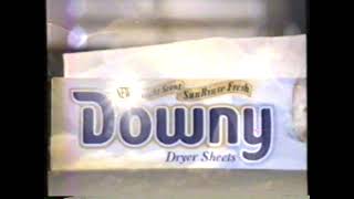 1990 Downy Sun Rinsed Dryer Sheets "Turn on the sunshine" TV Commercial screenshot 2