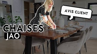 Avis Clients Chaises Jao