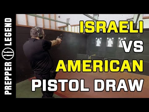 Israeli Vs American Pistol Draw Technique
