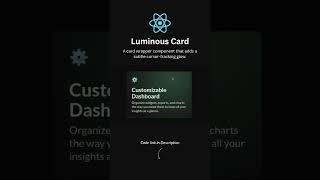 Luminous Card -