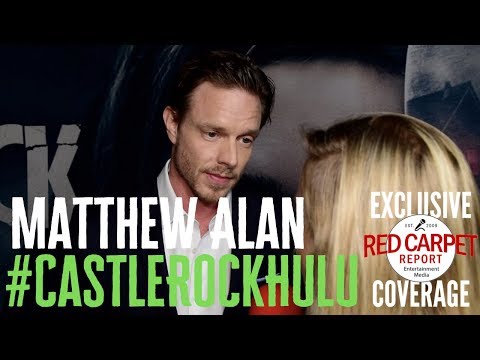 Matthew Alan interviewed at the premiere for S2 of Castle Rock on Hulu #CastleRock #Hulu