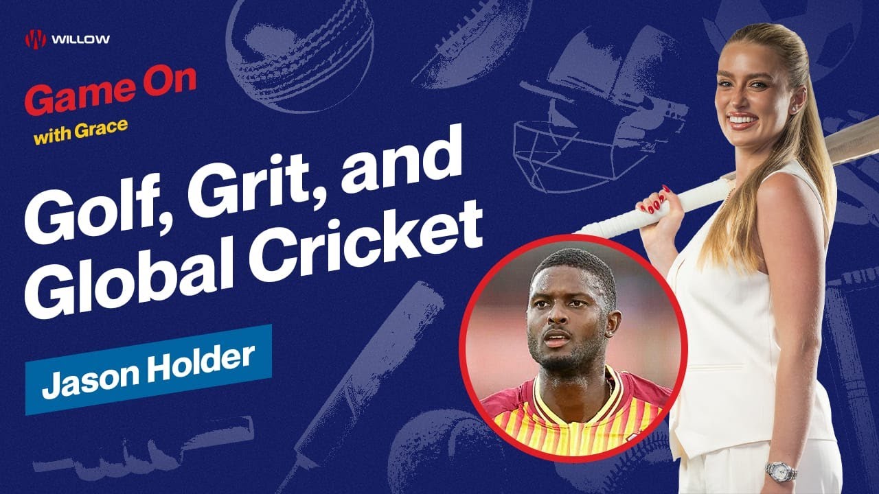 Game On with Grace Hayden Ep 8 | Jason Holder Unfiltered: Captaincy, Grit, Golf & Global Cricket