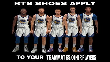 APPLY RTS SHOES TO YOUR TEAMMATES/OTHER PLAYER V98-NBA 2K20 ANDRIOD