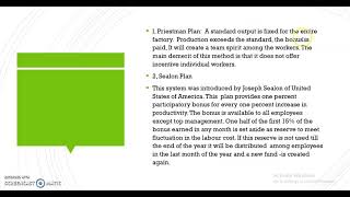 10  Group Incentives