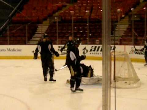 Sidney Crosby, Penguins Practice, Stanley Cup Finals