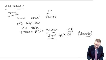 Planning and Operational variances (part 2) - Variance analysis - ACCA Performance Management (PM)