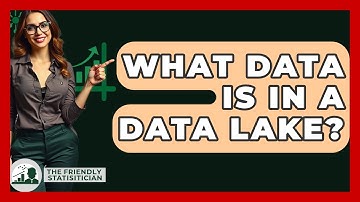 What Data Is In A Data Lake? - The Friendly Statistician