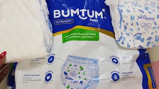 Bumtum Diapers Review / Best \u0026 Affordable Diapers In India / Good for All Night Sleep / Rash Free