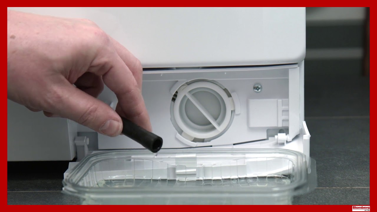 Blomberg washing machine inlet valve and filter location diagram