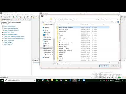 How to add Server in Eclipse in java