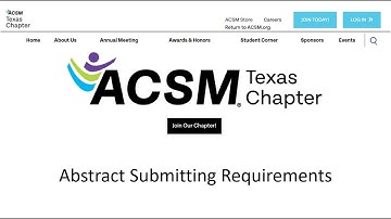 TACSM Research Abstract Submission
