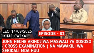 EPISODE 82: JOHN HECHE UNDER CROSS-EXAMINATION IN COURT TODAY