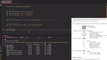 pandapower - Create your own grid with the API v2