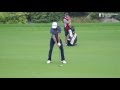 Dustin johnson  slow motion golf swing  fairway wood