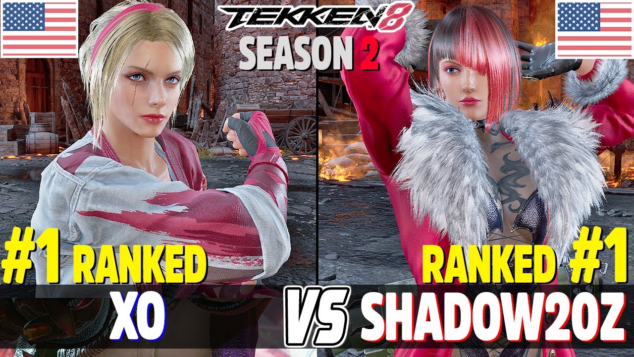 Tekken 8 Season 2 XO (#1 Ranked Lidia) Vs Shadow20z (#1 Ranked Anna ...