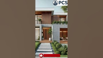 Duplex House Elevation Created with 3ds Max and Lumion #shorts