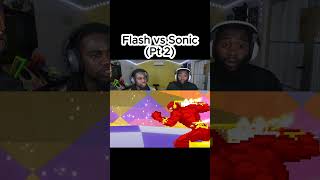 FLSH VS SONIC Fight Is Getting TOO CRAZY #deathbattle #sonic #flash #shorts #viral #animation #fyp
