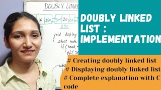 Celebrity Doubly Linked List | Implementation| Creation And Display | Data Structure #30 Net Worth