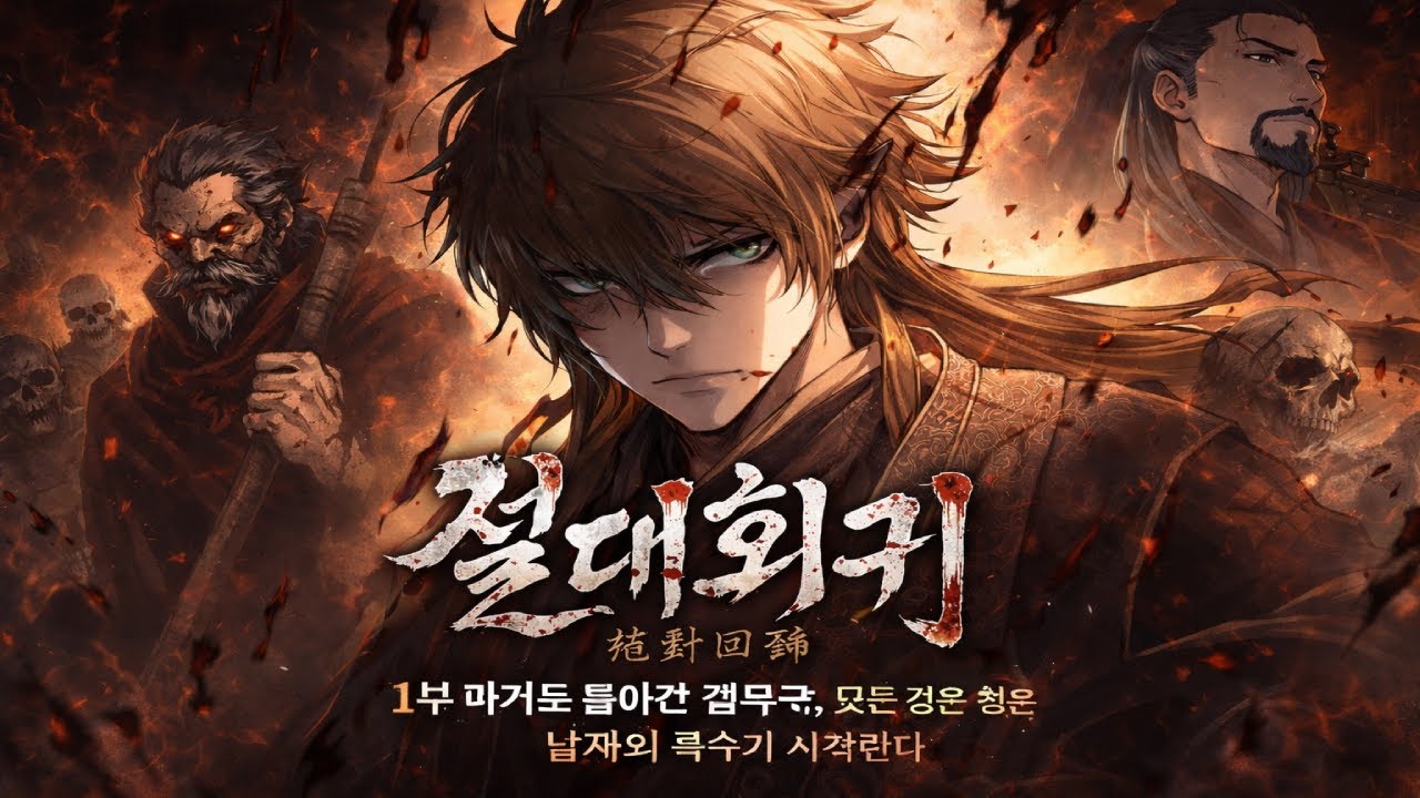 절대회귀 1부 과거로 돌아간 검무극, 모든 것을 잃은 남자의 복수가 시작된다 [만화 추천/만화 리뷰]