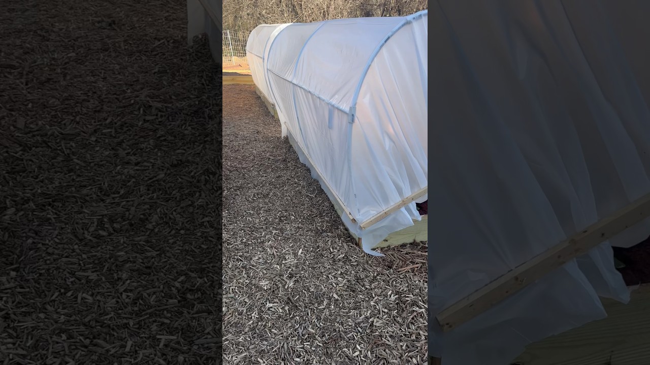What is the Purpose of Hinges on our DIY Hoop Houses?