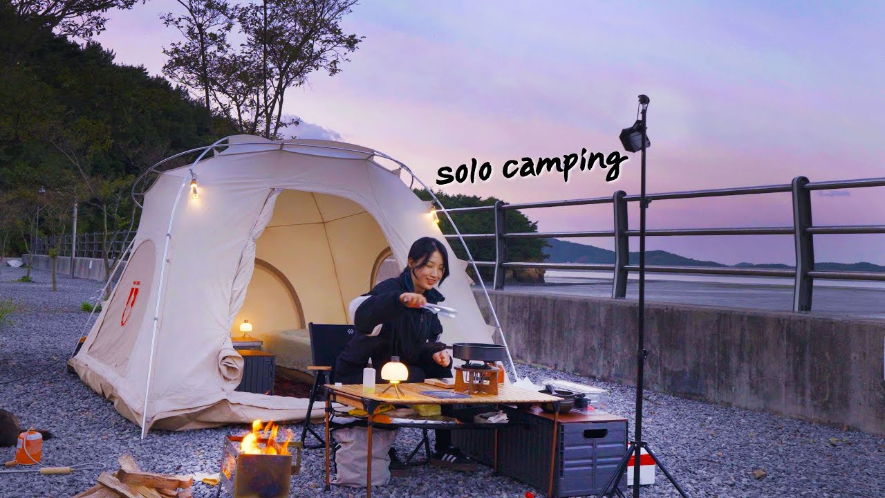 바다 앞 미니 원룸 뚝딱 만들고, 해산물 파티 🎉/막걸리와 대패말이/치즈 조개구이🐚꽃게 가득 해물탕🦀, 고등어 무조림