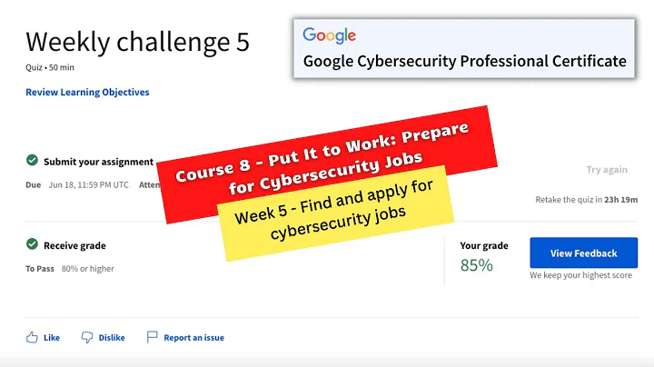 put it to work prepare for cyber security jobs coursera weekly challenge 5 answers