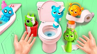 Upgrade Sprunkis Toilet Irlcardboard Builds Vs Crazy Gadgets & Diy Hacks