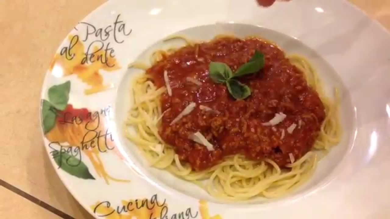 Spaghetti Bolognese YouTube
