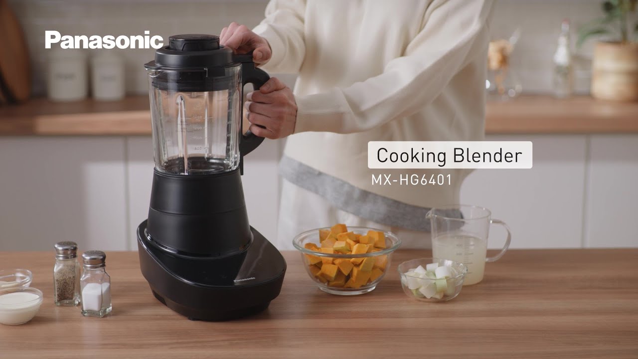 Making Ready-To-Serve Soup with the Panasonic MX-HG6401KST Cooking