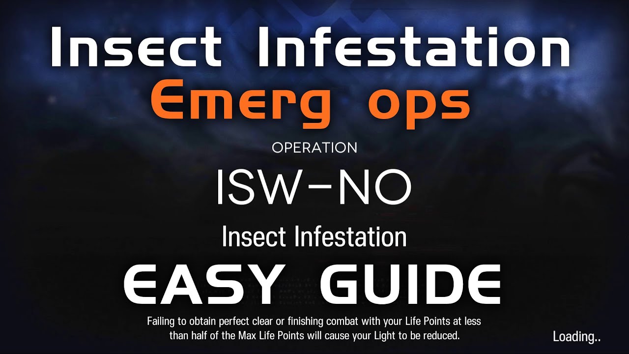 Floor 1 - Insect Infestation - Emergency Ops | IS 3 Mizuki and Caerula ...