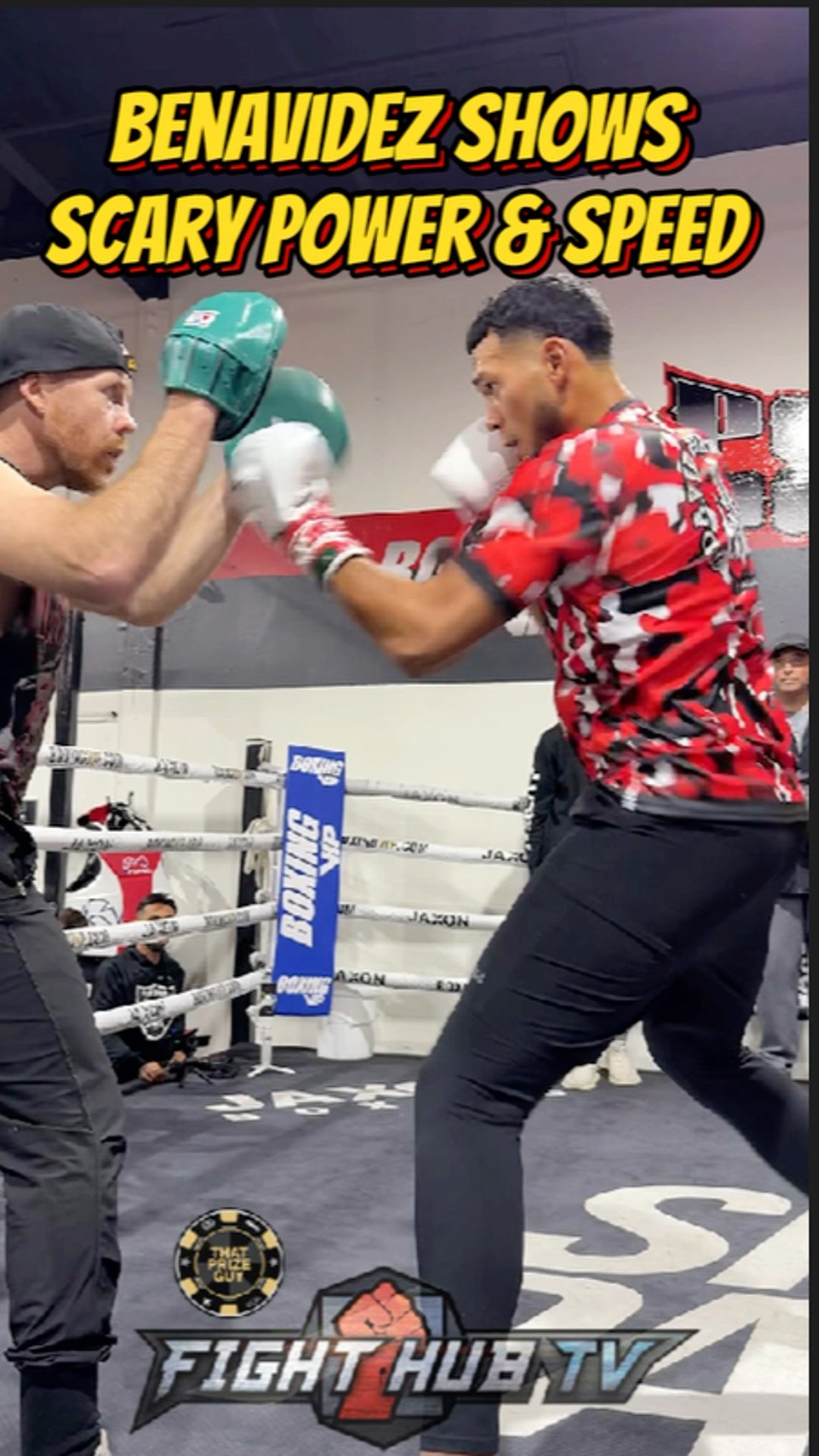 Benavidez SHOWS SCARY SPEED \u0026 POWER ahead of Morrell matchup!
