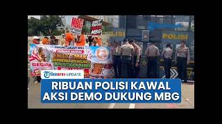 Demo Dukung Program Makan Bergizi Gratis Digelar di Monas, Ribuan Polisi Dikerahkan!