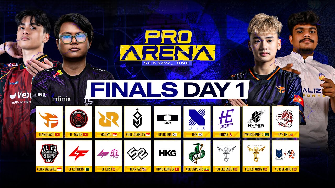 PRO ARENA SEASON 1 | GRAND FINALS DAY 1 | FT. 