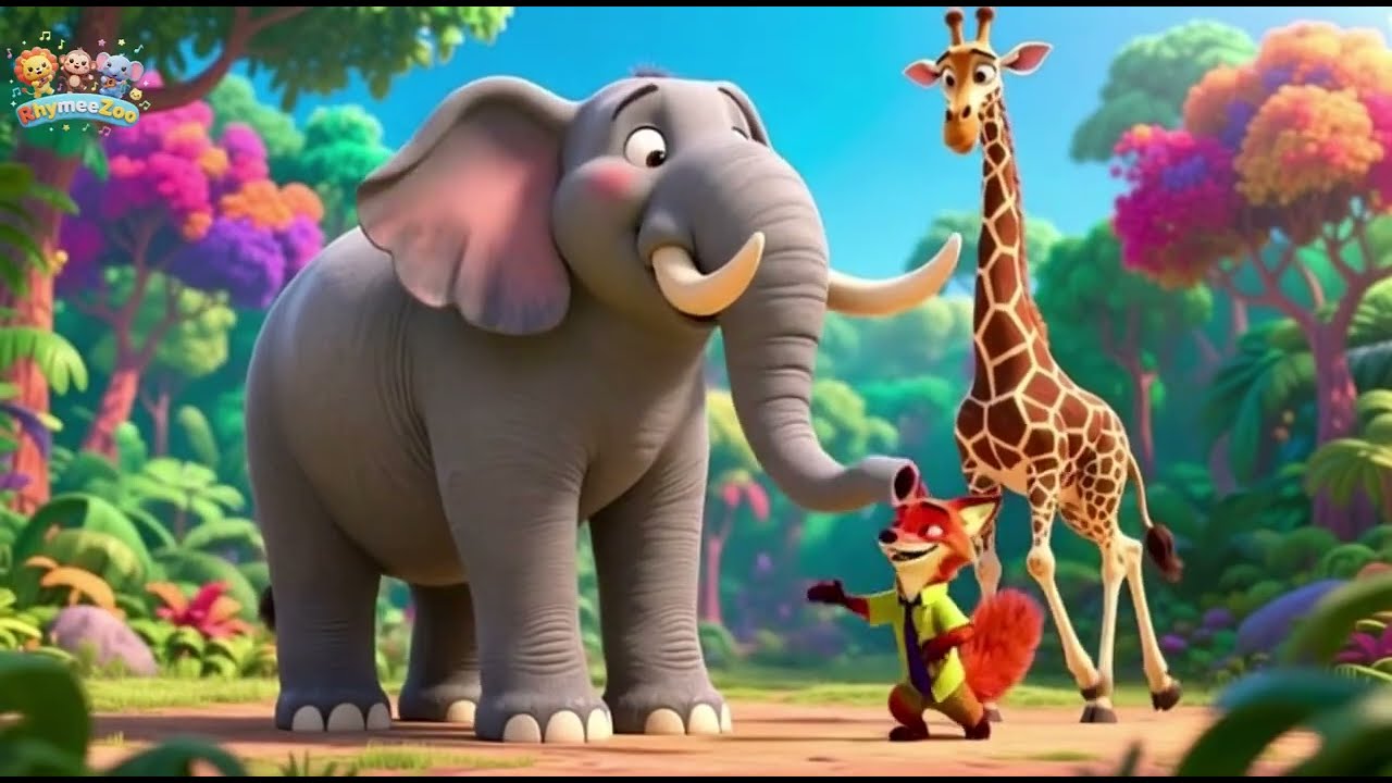 ABC Jungle Parade Song for Kids | Alphabet & Animal Song for Kids 🐒🌴🔤🎶