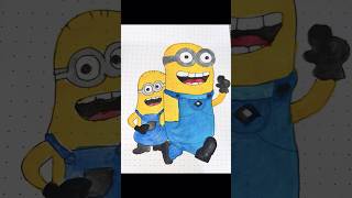 Minion Colouring Painting