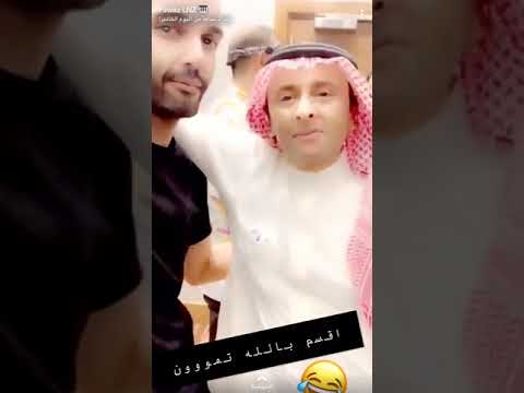 عبدالمجيد عبدالله يستقبل راكان والشاعر سعود البابطين