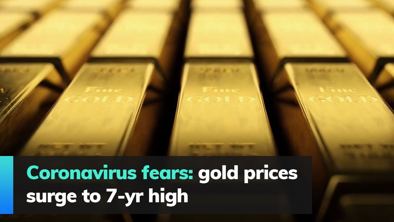 Spot gold price jumps to 7-year high on coronavirus fears