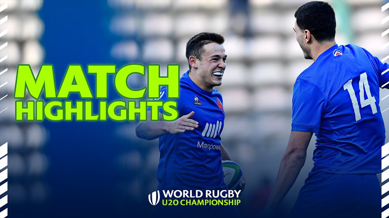 Some INCREDIBLE French Rugby 🤯 France v Wales Highlights World Rugby U20 Championship