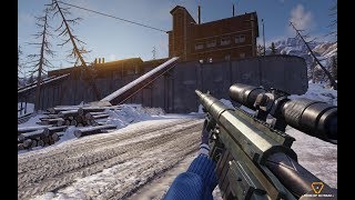 NEW SNOW BOARDING BATTLE ROYALE? RING OF ELYSIUM - (GAMEPLAY)