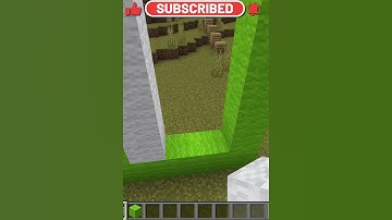 How To Build The Letter H In Minecraft! #shorts