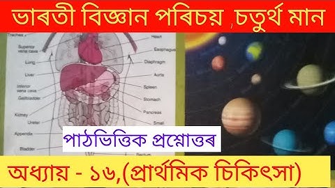 class - 4, sub - sciencee, অধ্যায় - ১৬,(প্ৰাৰ্থমিক চিতিৎসা)/  Shankardev shisu niketan,