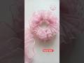 How to make Ruffled Scrunchie? #subscribe for handmade #diy #accessories #viral #howtomake #shorts