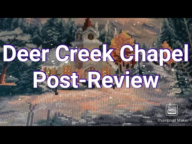 Diamond Dotz Thomas Kinkade Deer Creek Chapel – Kreative Kreations