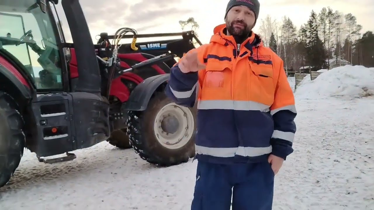 Второй рабочий день на Ферме в Финляндии