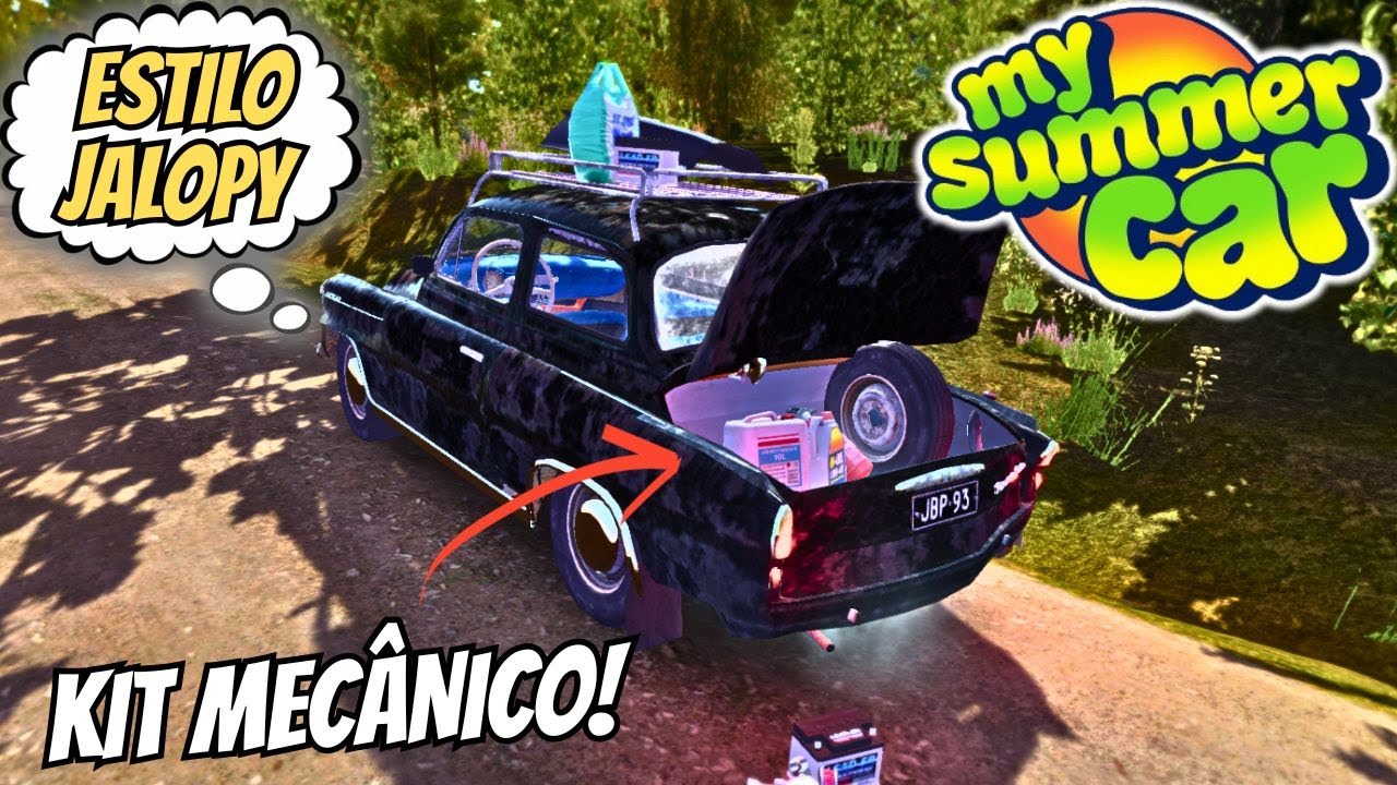 FIZ as COMPRAS das PEÇAS do MEU CARRO - My Summer Car 