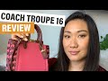 Coach Troupe Tote 16 With Weaving | In-depth Review, Mod Shots, ASMR & Extreme Closeups