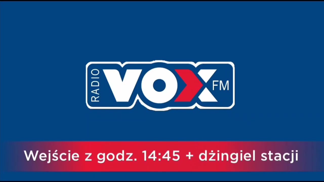 Radio VOX FM niektóre Identy i Dżingle z 2013 i 2016 roku